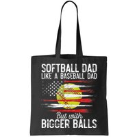 Softball Dad Like A Baseball Dad Definition Bag