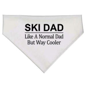 Ski Dad Like A Normal Dad But Way Cooler Meaningful Gift USA-Made Doggie Bandana