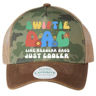 S.Wiftie Dad Like Regular Dads Just Cooler Legacy Tie Dye Trucker Hat