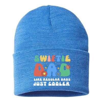 S.Wiftie Dad Like Regular Dads Just Cooler Sustainable Knit Beanie