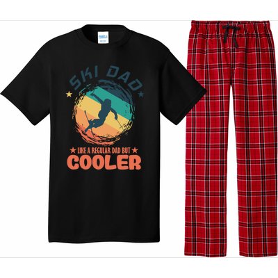 Ski Dad Like A Regular Dad But Cooler Skiing Great Gift Pajama Set