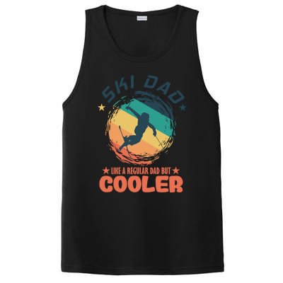 Ski Dad Like A Regular Dad But Cooler Skiing Great Gift PosiCharge Competitor Tank