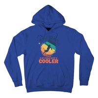 Ski Dad Like A Regular Dad But Cooler Skiing Great Gift Hoodie