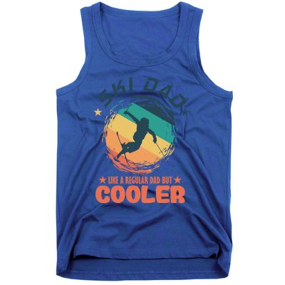 Ski Dad Like A Regular Dad But Cooler Skiing Great Gift Tank Top