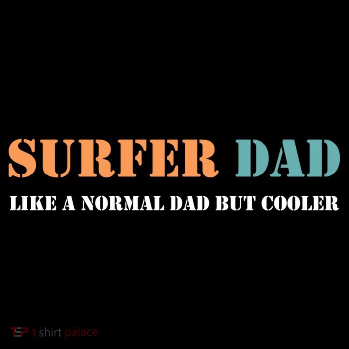 Surfer Dad Like A Normal Dad But Cooler Father Gift Surfing Gift Sustainable Bucket Hat