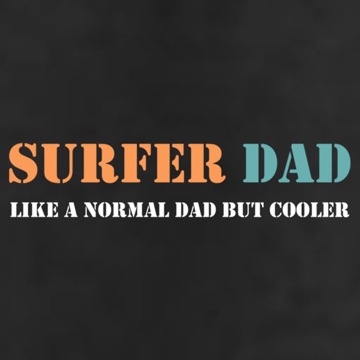 Surfer Dad Like A Normal Dad But Cooler Father Gift Surfing Gift Golf Towel