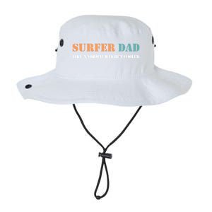 Surfer Dad Like A Normal Dad But Cooler Father Gift Surfing Gift Legacy Cool Fit Booney Bucket Hat