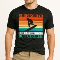 Surfing Dad Like A Normal Dad But Cooler Wake Surfer Father Gift Cooling Performance Crew T-Shirt