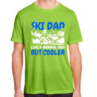 Ski Dad Like A Normal Dad But Cooler Cute Gift Adult ChromaSoft Performance T-Shirt