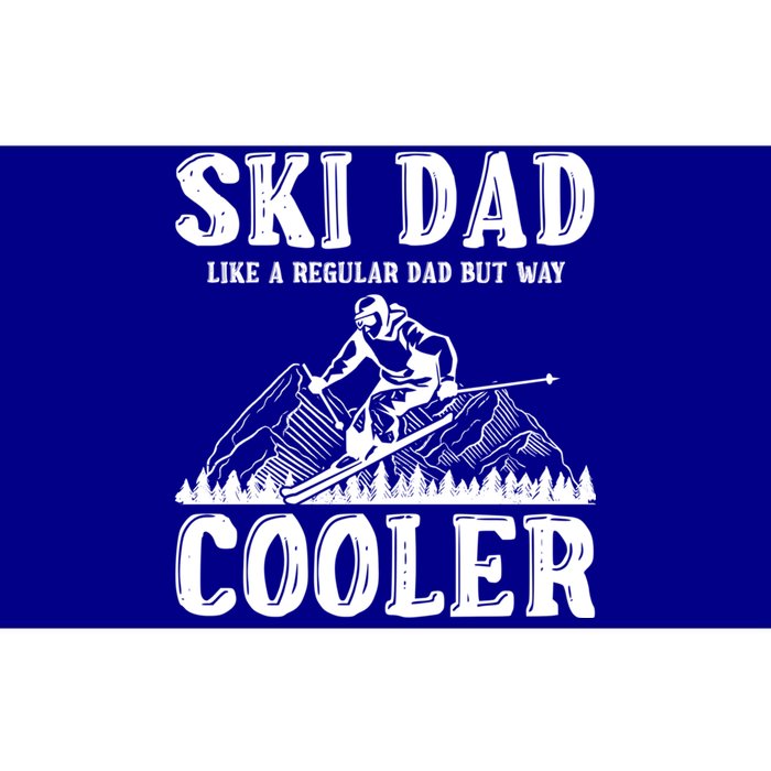 Ski Dad Like A Regular Dad But Way Cooler Skiing Skier Meaningful Gift Bumper Sticker