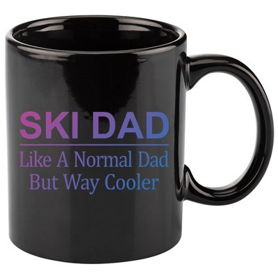 Ski Dad Like A Normal Dad But Way Cooler Gift 11oz C Handle Ceramic Mug