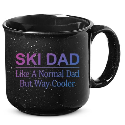 Ski Dad Like A Normal Dad But Way Cooler Gift 15oz Campfire Ceramic Mug