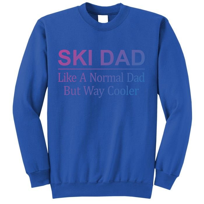 Ski Dad Like A Normal Dad But Way Cooler Gift Sweatshirt