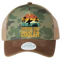 Surfing Dad Like A Regular Dad But Cooler Great Fathers Day Gift Legacy Tie Dye Trucker Hat