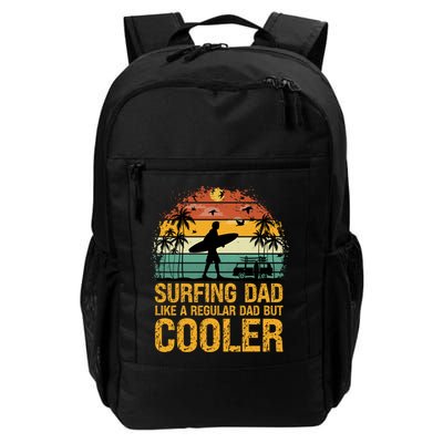 Surfing Dad Like A Regular Dad But Cooler Great Fathers Day Gift Backpack