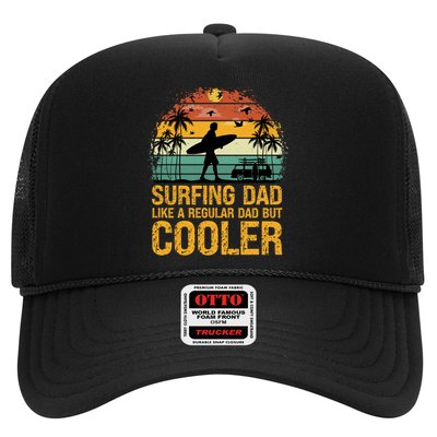 Surfing Dad Like A Regular Dad But Cooler Great Fathers Day Gift Trucker Hat