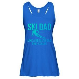 Ski Dad Like A Regular Dad Only Cooler Happy Father Day Gift Ladies Essential Flowy Tank