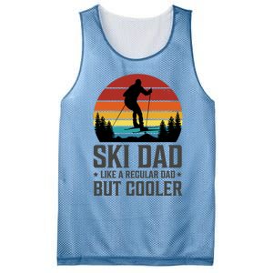 Ski Dad Like A Regular Dad But Cooler Great Fathers Day Funny Gift Mesh Reversible Basketball Jersey Tank