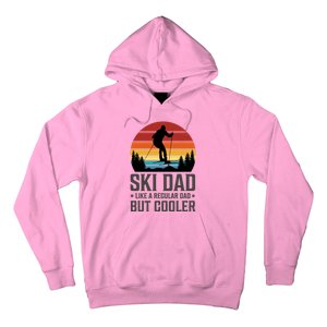 Ski Dad Like A Regular Dad But Cooler Great Fathers Day Funny Gift Hoodie