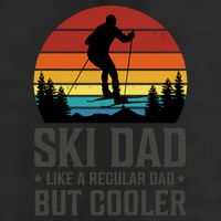 Ski Dad Like A Regular Dad But Cooler Great Fathers Day Gift Cool Comfort Performance Bucket Hat