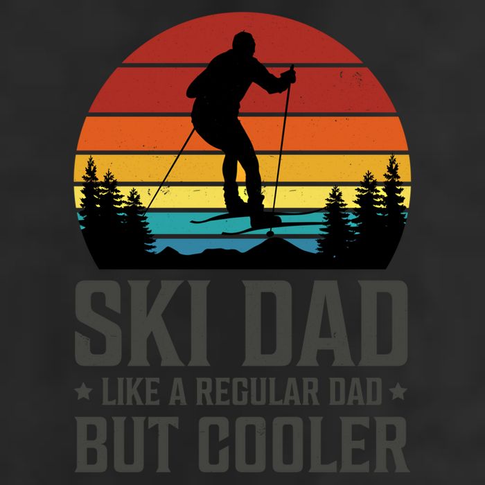 Ski Dad Like A Regular Dad But Cooler Great Fathers Day Gift Cool Comfort Performance Bucket Hat