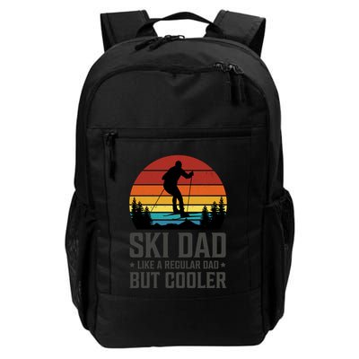 Ski Dad Like A Regular Dad But Cooler Great Fathers Day Gift Backpack