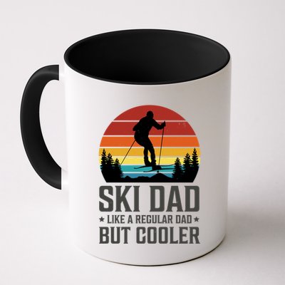 Ski Dad Like A Regular Dad But Cooler Great Fathers Day Gift Mug