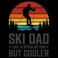 Ski Dad Like A Regular Dad But Cooler Great Fathers Day Gift Mug