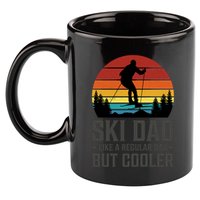 Ski Dad Like A Regular Dad But Cooler Great Fathers Day Gift 11oz C Handle Ceramic Mug