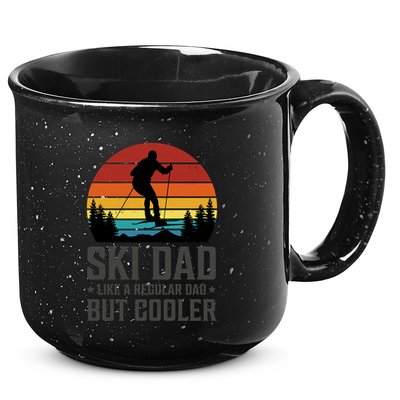 Ski Dad Like A Regular Dad But Cooler Great Fathers Day Gift 15oz Campfire Ceramic Mug