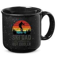 Ski Dad Like A Regular Dad But Cooler Great Fathers Day Gift 15oz Campfire Ceramic Mug