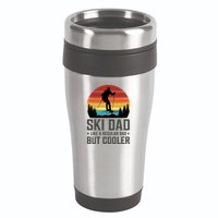 Ski Dad Like A Regular Dad But Cooler Great Fathers Day Gift 16oz Travel Tumbler