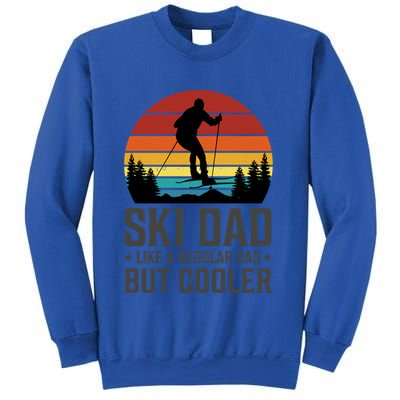 Ski Dad Like A Regular Dad But Cooler Great Fathers Day Gift Sweatshirt
