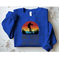 Ski Dad Like A Regular Dad But Cooler Great Fathers Day Gift Sweatshirt