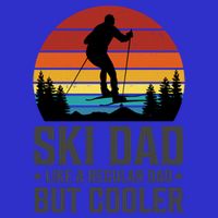 Ski Dad Like A Regular Dad But Cooler Great Fathers Day Gift T-Shirt