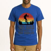 Ski Dad Like A Regular Dad But Cooler Great Fathers Day Gift Tall T-Shirt
