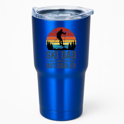 Ski Dad Like A Regular Dad But Cooler Great Fathers Day Gift Tumbler