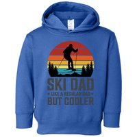 Ski Dad Like A Regular Dad But Cooler Great Fathers Day Gift Toddler Hoodie