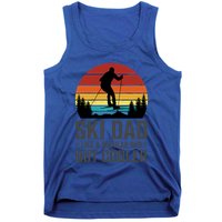 Ski Dad Like A Regular Dad But Cooler Great Fathers Day Gift Tank Top