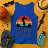 Ski Dad Like A Regular Dad But Cooler Great Fathers Day Gift Tank Top