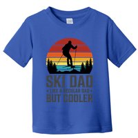 Ski Dad Like A Regular Dad But Cooler Great Fathers Day Gift Toddler T-Shirt