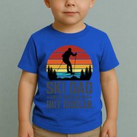 Ski Dad Like A Regular Dad But Cooler Great Fathers Day Gift Toddler T-Shirt