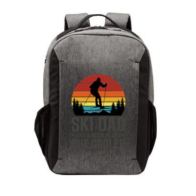 Ski Dad Like A Regular Dad But Cooler Great Fathers Day Gift Vector Backpack