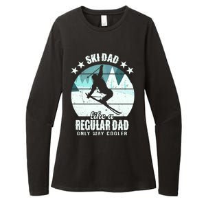 Ski Dad Like A Regular Dad Only Way Cooler Cool Gift Skiing Daddy Meaningful Gif Womens CVC Long Sleeve Shirt