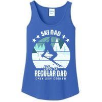 Ski Dad Like A Regular Dad Only Way Cooler Cool Gift Skiing Daddy Meaningful Gif Ladies Essential Tank