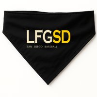 San Diego LFGSD Let's Go SD Baseball Trending USA-Made Doggie Bandana