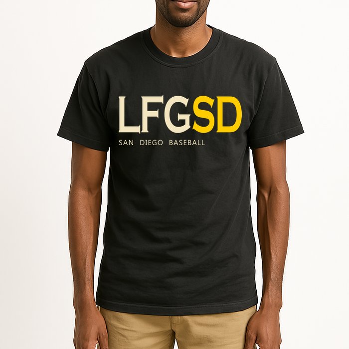 San Diego LFGSD Let's Go SD Baseball Trending Tall T-Shirt