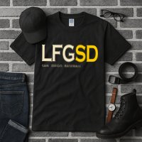 San Diego LFGSD Let's Go SD Baseball Trending Tall T-Shirt