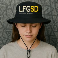 San Diego LFGSD Let's Go SD Baseball Trending Bucket Hat