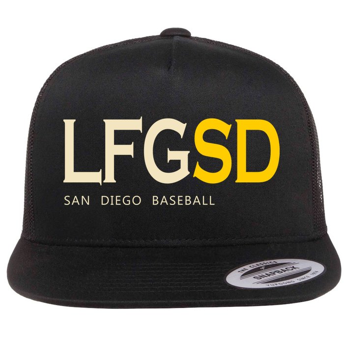 San Diego LFGSD Let's Go SD Baseball Trending Flatbill Hat